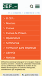 Mobile Screenshot of cef.es